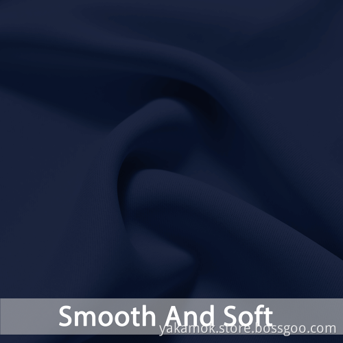 63 Inch Long Navy Blue Blackout Curtains